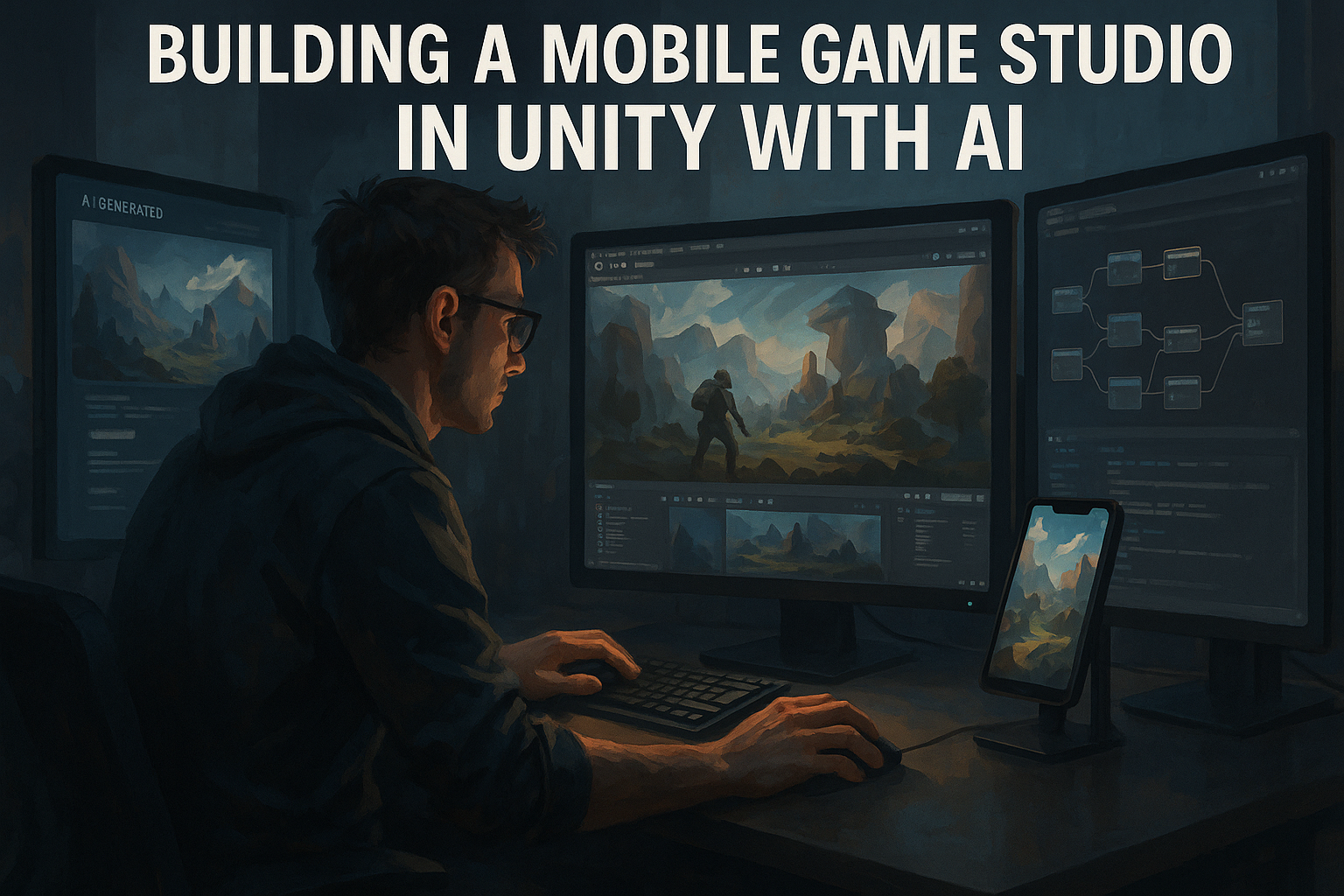 Video Game Development with AI and Unity for Mobile Gaming