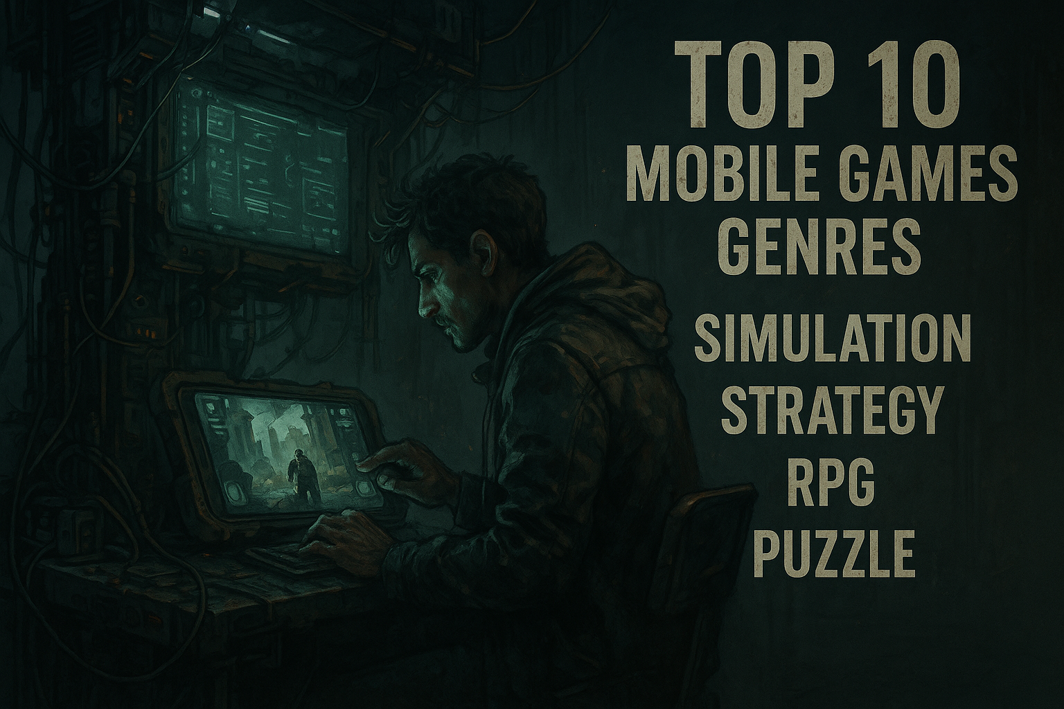 Top Mobile Games by Genre Market share penetration